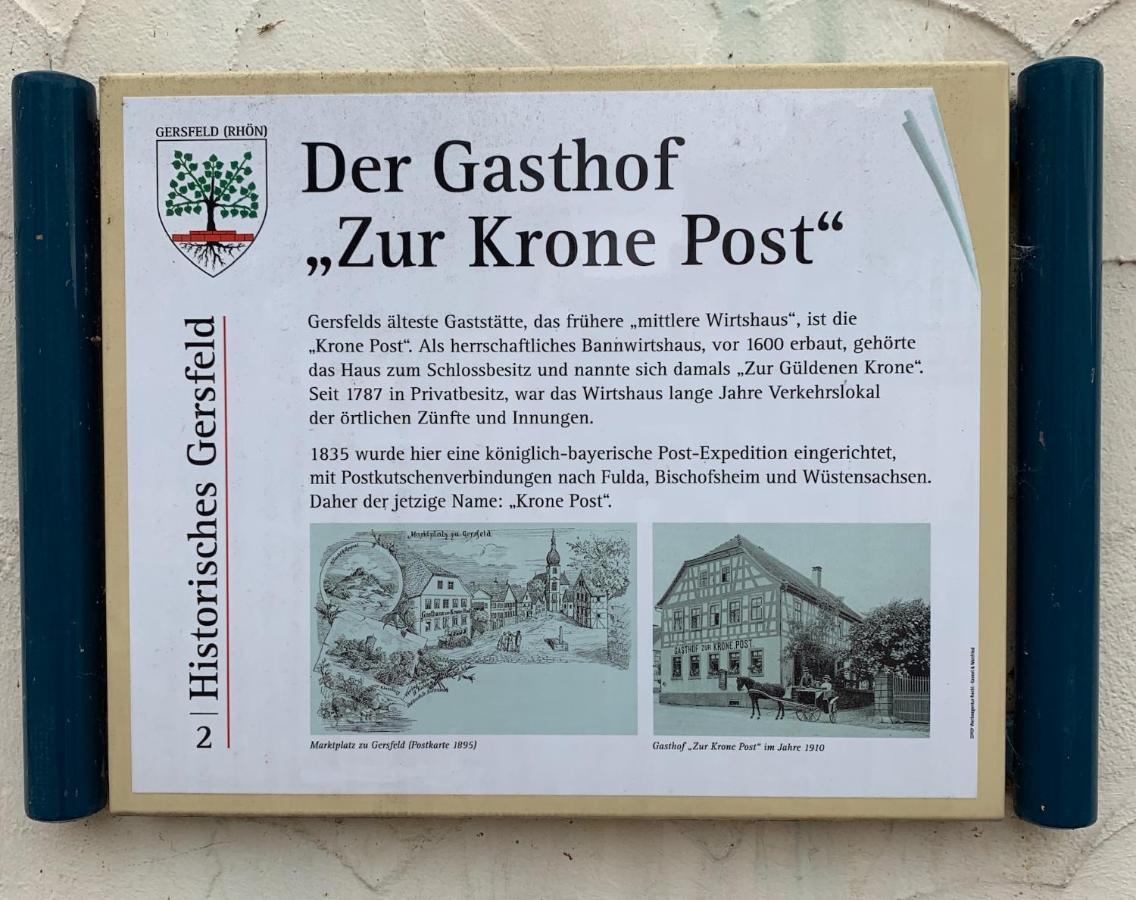 Hotel Krone Post 格尔斯费尔德 外观 照片